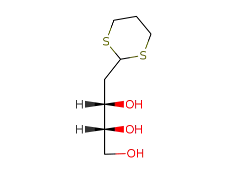 Molecular Structure of 50907-65-8 (2-deoxy-D-erythro-pentose cyclic 1,3-propanediyl mercaptal)