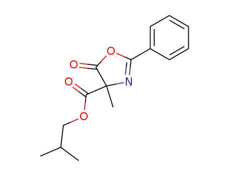 4-옥사졸카르복실산, 4,5-디히드로-4-메틸-5-옥소-2-페닐-, 2-메틸프로필 에스테르