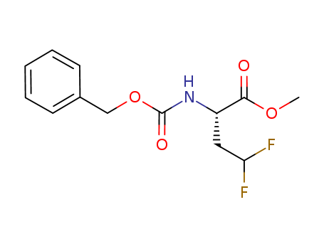 Butanoic acid,4,4-difluoro-2-[[(phenylmethoxy)carbonyl]amino]-, methyl ester, (2S)-
