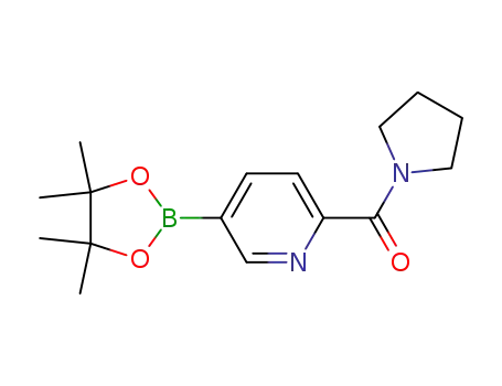pyrrolidin-1-yl(5-(4,4,5,5-tetraMethyl-1,3,2-dioxaborolan-2-yl)pyridin-2-yl)Methanone