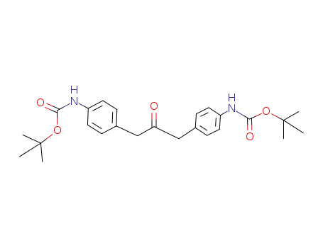 1,3-bis(4-(tert-butoxycarbonylamino)phenyl)propan-2-one