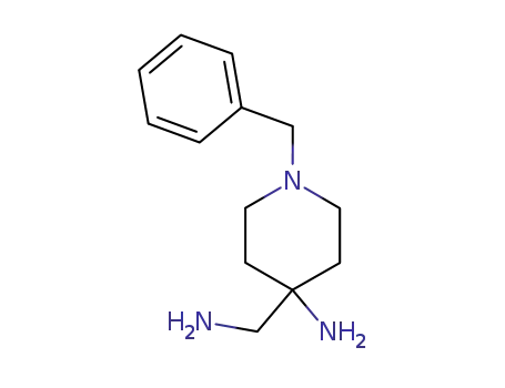 4-aminomethyl-1-benzylpiperidine-4-ylamine