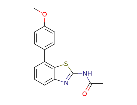 N-(7-(4-methoxyphenyl)-1,3-benzothiazol-2-yl)acetamide