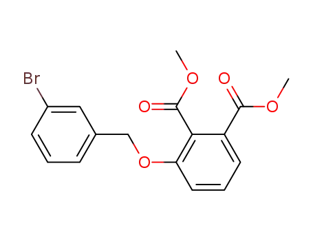 3-(3-bromo-benzyloxy)-phthalic acid dimethyl ester