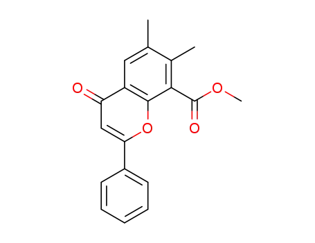 methyl 6,7-dimethyl-4-oxo-2-phenyl-4H-chromene-8-carboxylate