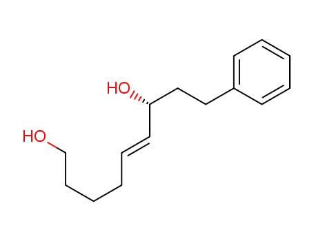 Molecular Structure of 1268368-57-5 ((R,E)-9-phenylnon-5-ene-1,7-diol)
