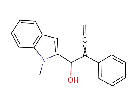 1-(1-methyl-1H-indol-2-yl)-2-phenylbuta-2,3-dien-1-ol