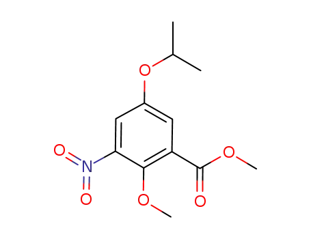 methyl 2-methoxy-3-nitro-5-(prop-2-yl-oxy)benzoate