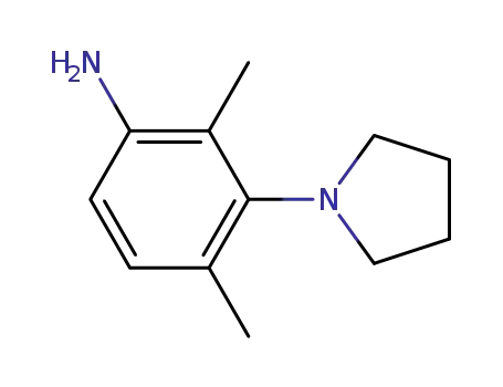 2,4-dimethyl-3-(pyrrolidin-1-yl)aniline