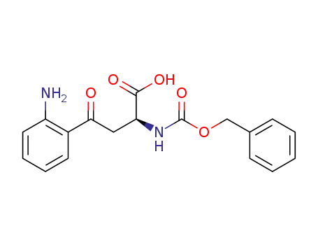(S)-4-(2-aminophenyl)-2-(((benzyloxy)carbonyl)amino)-4-oxobutanoic acid