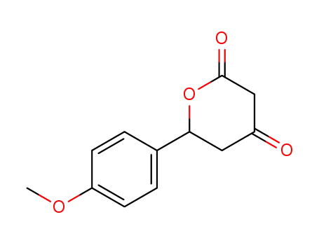 6-(4-Methoxyphenyl)oxane-2,4-dione