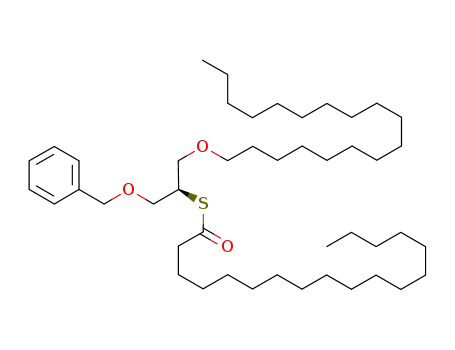 (R)-1-(benzyloxy)-3-(octadecyloxy)propan-2-yl octadecanethioate