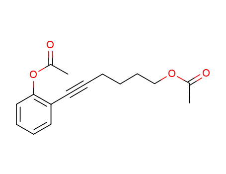 2-(6-acetoxyhex-1-ynyl)phenyl acetate
