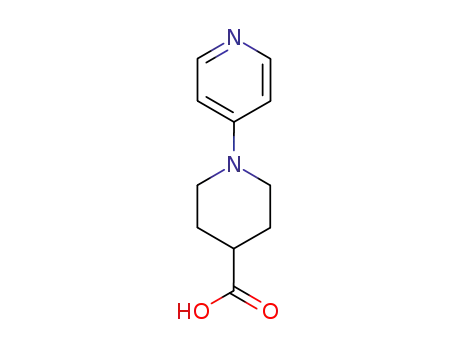 Molecular Structure of 93913-86-1 (1-(PYRIDIN-4-YL)-PIPERIDINE-4-CARBOXYLIC ACID)