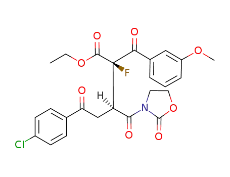 C<sub>25</sub>H<sub>23</sub>ClFNO<sub>8</sub>