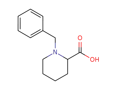 Molecular Structure of 21319-53-9 (1-Benzylpiperidine-2-carboxylic acid)