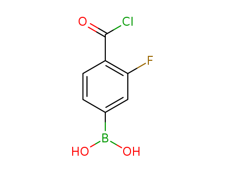 4-CHLOROCARBONYL-3-FLUOROPHENYLBORONIC ACID
