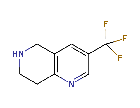 3-(Trifluoromethyl)-5,6,7,8-tetrahydro-1,6-naphthyridine