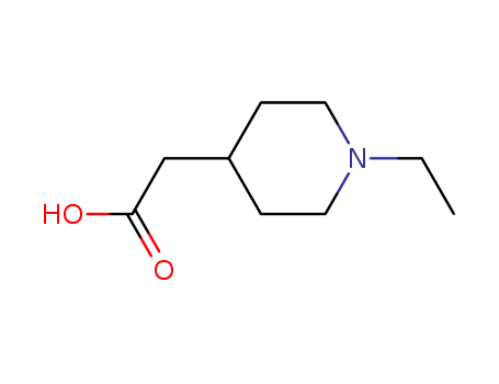 2-(1-ethylpiperidin-4-yl)acetic acid cas no. 915922-85-9 98%