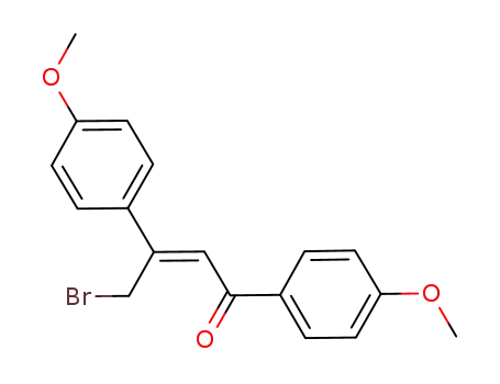 (2Z)-4-bromo-1,3-bis(4-methoxyphenyl)-but-2-en-1-one