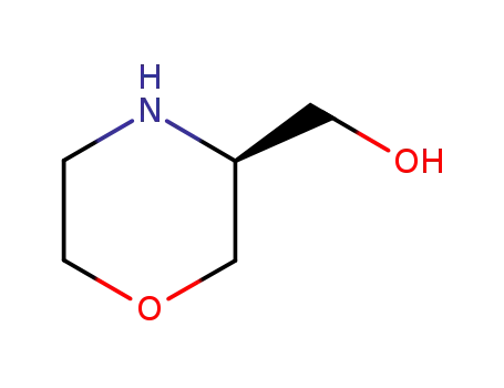 Molecular Structure of 211053-50-8 (3(S)-HYDROXYMETHYLMORPHOLINE)