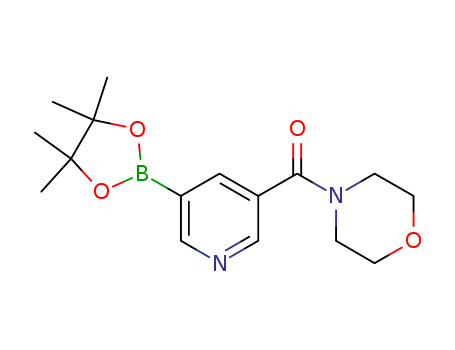 5-(Morpholine-4-carbonyl)pyridine-3-boronic acid,pinacol ester