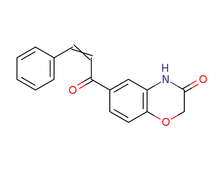 Molecular Structure of 1164553-54-1 (6-cinnamoyl-2H-1,4-benzoxazin-3(4H)-one)