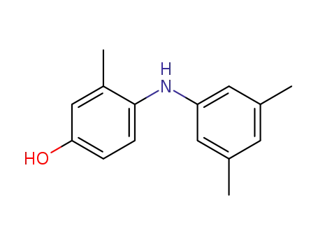 Molecular Structure of 1198117-98-4 (4-(3,5-dimethylphenylamino)-3-methyl-phenol)