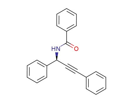 (R)-N-(1,3-diphenylprop-2-ynyl)benzamide