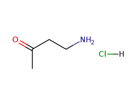 Molecular Structure of 92901-20-7 (2-Butanone, 4-amino-, hydrochloride)
