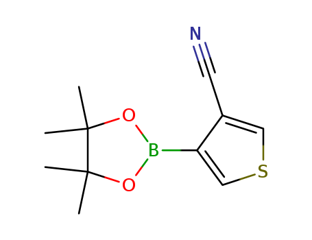 4-(4,4,5,5-TetraMethyl-1,3,2-dioxaborolan-2-yl)thiophene-3-carbonitrile