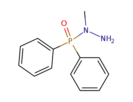 Molecular Structure of 70629-50-4 (diphenylphosphinic 1-methylhydrazide)