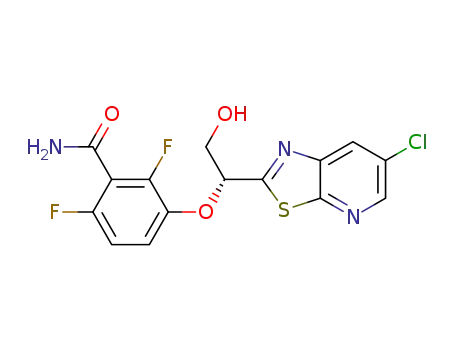 (R)-3-(1-(6-chlorothiazolo[5,4-b]pyridin-2-yl)-2-hydroxyethoxy)-2,6-difluorobenzamide