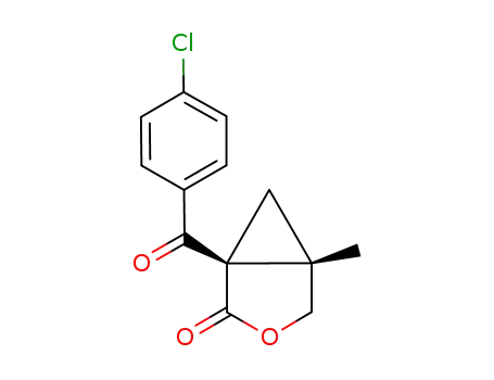 1-(4-chlorobenzoyl)-5-methyl-3-oxabicyclo[3.1.0]hexan-2-one