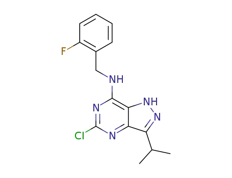 5-chloro-7-(2-fluorobenzyl)amino-3-isopropylpyrazolo[4,3-d]pyrimidine