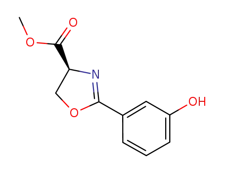 (S)-methyl 2-(3-hydroxyphenyl)-4,5-dihydrooxazole-4-carboxylate