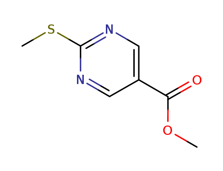 Methyl 2-(methylthio)pyrimidine-5-carboxylate 38275-41-1