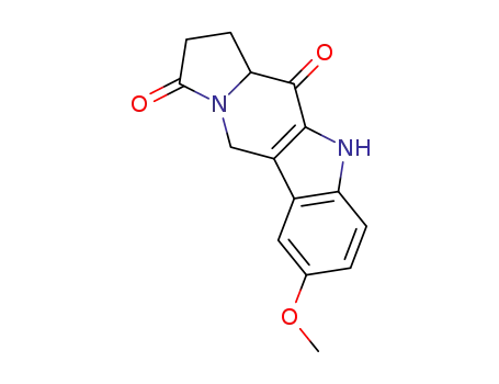 7-methoxy-5,10-dihydro-1H-indolizino[7,6-b]indol-3,11 (2H,11aH)dione