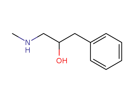 Molecular Structure of 63009-94-9 (1-(methylamino)-3-phenylpropan-2-ol)