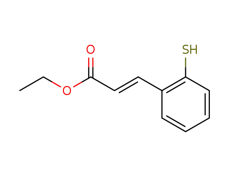 trans-3-(2-mercaptophenyl)-2-propenoic acid ethyl ester