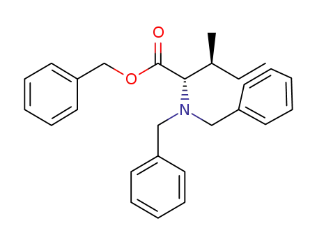 L-Isoleucine, N,N-bis(phenylmethyl)-, phenylmethyl ester