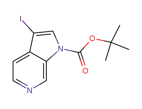 tert-부틸 3-요오도-1H-피롤로[2,3-c]피리딘-1-카르복실레이트