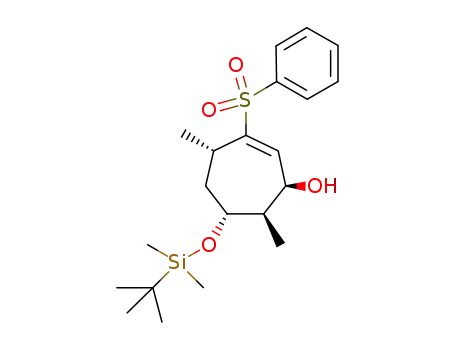 C<sub>21</sub>H<sub>34</sub>O<sub>4</sub>SSi
