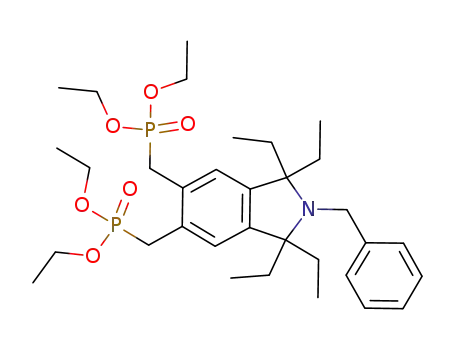 2-benzyl-5,6-bis(diethoxyphosphorylmethyl)-1,1,3,3-tetraethylisoindoline