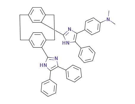 [2.2]paracyclophane-4-(4-(p-dimethylaminophenyl)-5-(phenyl)-1H-imidazol-2-yl)-13-(4,5-diphenyl-1H-imidazol-2-yl)