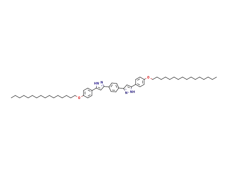 1,4-bis(5-(4-(hexadecyloxy)phenyl)-1H-pyrazol-3-yl)benzene