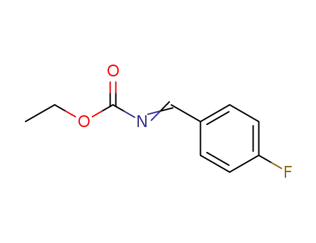 Molecular Structure of 681260-31-1 ((4-FLUORO-BENZYLIDENE)-CARBAMIC ACID ETHYL ESTER)