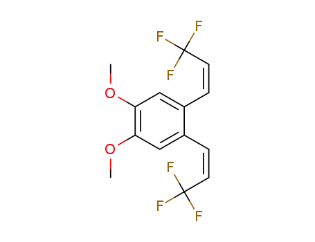 1,2-dimethoxy-4,5-bis[(Z)-3,3,3-trifluoropropenyl]benzene