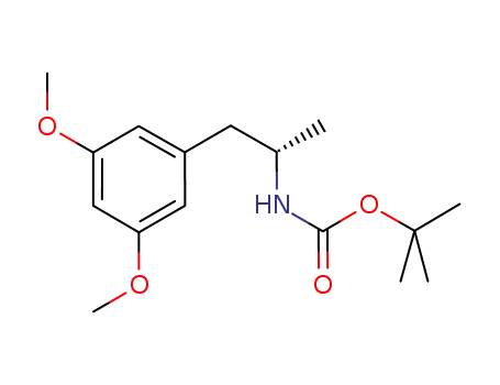 (2S)-1-(3',5'-dimethoxyphenyl)-N-(tert-butoxycarbonyl)-2-aminopropane