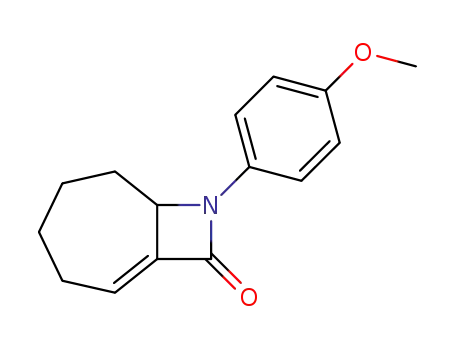 (+/-)-8-(4-methoxyphenyl)-8-azabicyclo[5.2.0]non-1-en-9-one